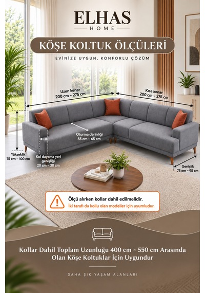 Bürümcük Kumaş 7 Kişilik Etekli L Köşe Koltuk Kılıfı Bordo - 934823050 Bordo