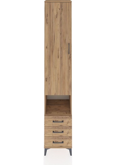 Hyperion Dolap 3 Raflı 3 Çekmeceli Tek Kapaklı 44x44x243 Çam-çam Atlas Çam Hyperion Dolap 3 Raflı 3 Çekmeceli Tek Kapaklı 44x44x243 Çam-çam Atlas Çam