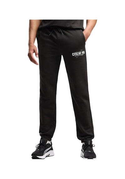 Puma M Crew Ft Pant Erkek Eşofman Altı 529312-01 Siyah