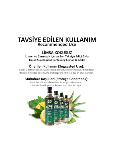 Gökçek Şifa Limsa Kokusuz 500 ML