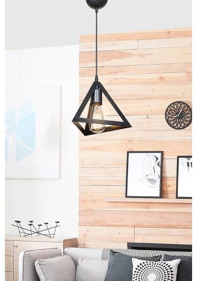Ag Lightdesign Siyah Sarkıt Avize Yatak Odası Salon Mutfak Koridor Lamba 25 Agnm68 Diğer