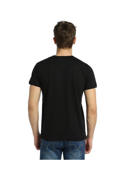 Bant Giyim - Stereo Skull Siyah Erkek T-Shirt Tişört