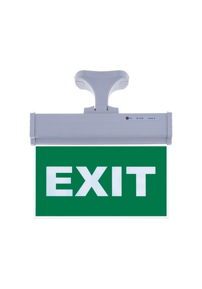 Sg071-d1 Çift Yönlü Acil Yönlendirme Armatürü Askı Aparatlı Exit Yeşil