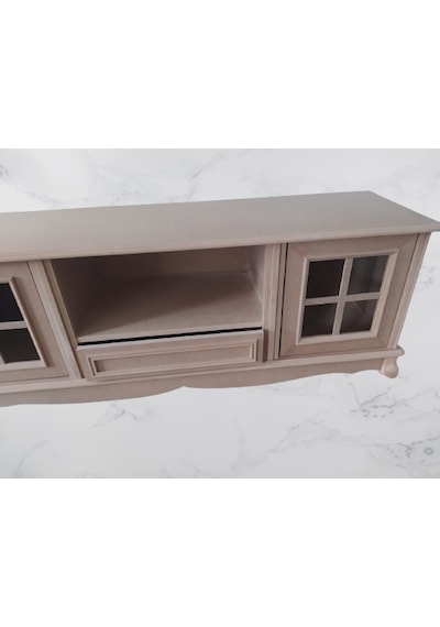 Tv Sehpası Windovs Nakış Model Kayın Torna Avangart Aslan Ayak Ham Renk 150 Cm El Yapım Tv Sehpası Windovs Nakış Model Kayın Torna Avangart Aslan Ayak Ham Renk 150 Cm El Yapım