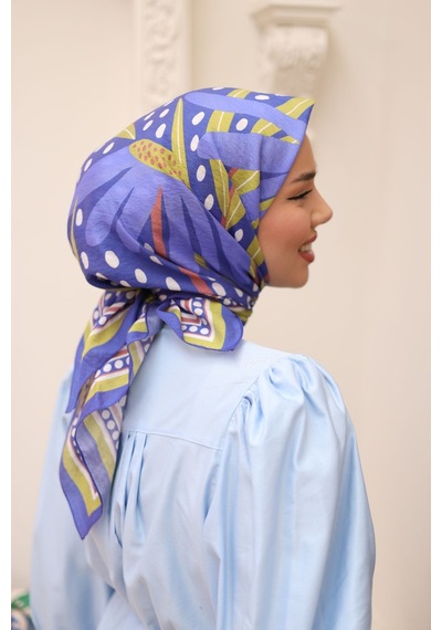 Silk Home Olinda Eşarp 48003-10 Eflatun
