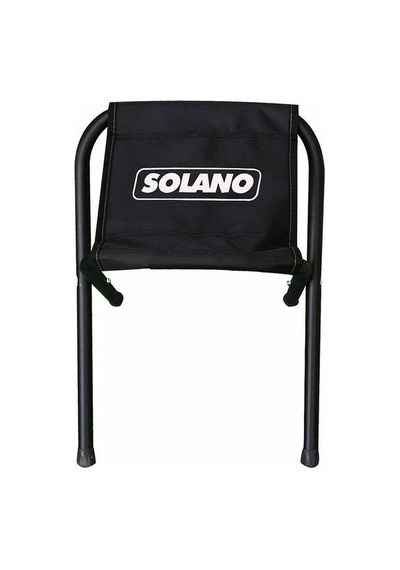 Solano Katlanır Metal Tabure Siyah