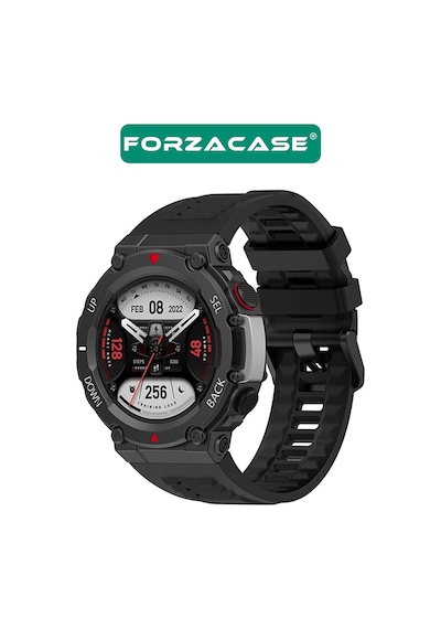 Forzacase Amazfit T-rex 2 İle Uyumlu Silikon Kordon Kayış - Fc1211