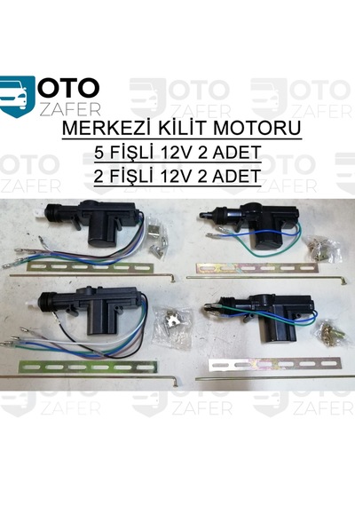 Oto Merkezi Kilit Motoru Takımı 5 Fişli 2 Fişli Araç Merkezi