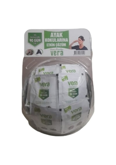 Vera Ayak Ve Ayakkabı Koku Giderici Toz 10 G 48'li Fanus