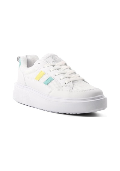Walkway Deren-g Beyaz-sarı-yeşil Kadın Sneaker 001