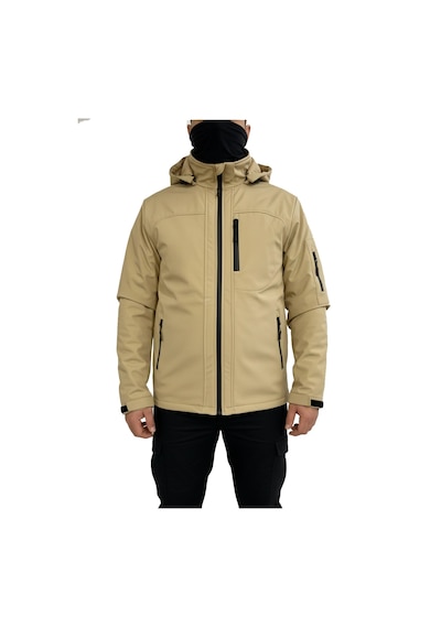 Mysia Outdoor Bej Soft Shell Mont İçi Polarlı Bej
