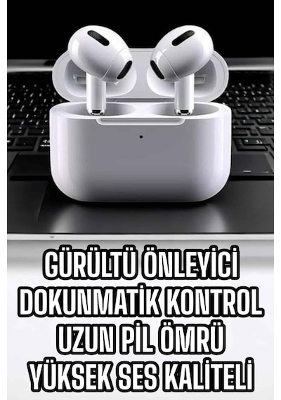 3.nesil Tws Bluetooth Kulaklık Mikrofonlu Anc Özelliği Dokunmatik Kontrol 1