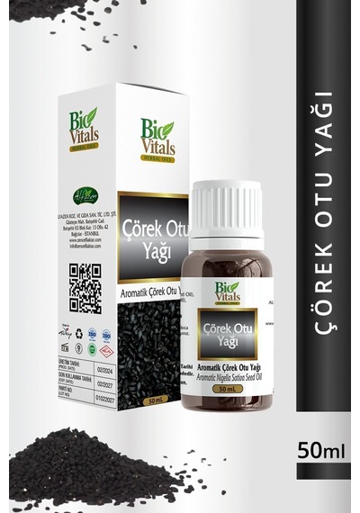 Çörekotu Yağı 50ml Skt-01-2028