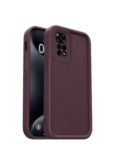 Newface Xiaomi Redmi 10 2022 Kılıf Viera Silikon - Mürdüm