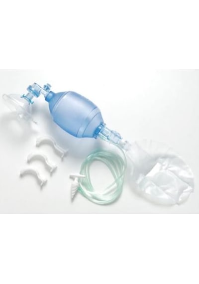 Çocuk Pvc Ambu Set Suni Solunum Maskesi Airway Pvc Ambu