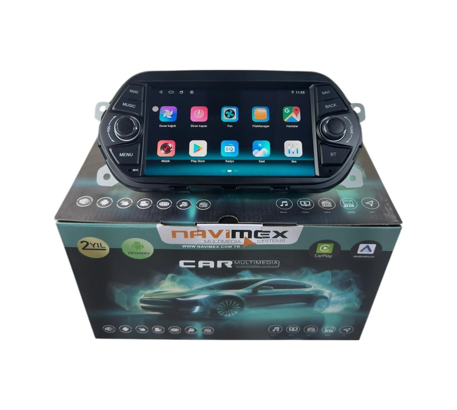 Fiat Egea Navimex 4-64 Fanlı Profesyonel Tam Oem 7"