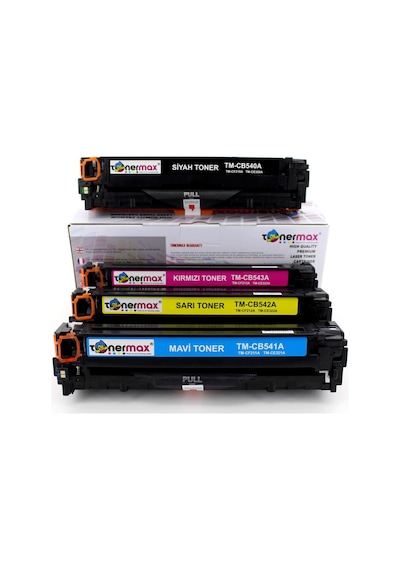 Hp Cm1312 Uyumlu Toner / Hp Cb540A Uyumlu Toner Set