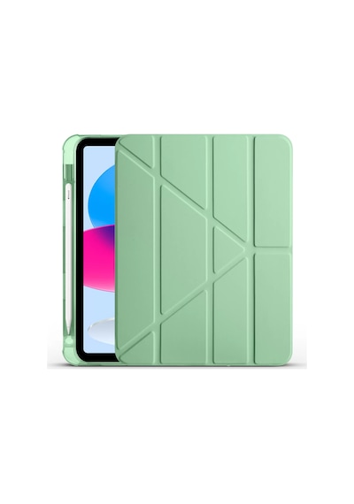More TR Apple Uyumlu iPad 10.9 2022 (10.Nesil) Kılıf Zore Tri Folding K