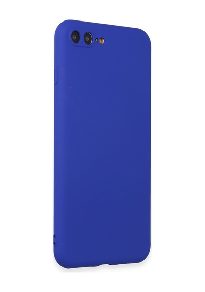Newface Apple iPhone Uyumlu 7 Plus Kılıf First Silikon - Semeglbl - 57 Koyu Mavi
