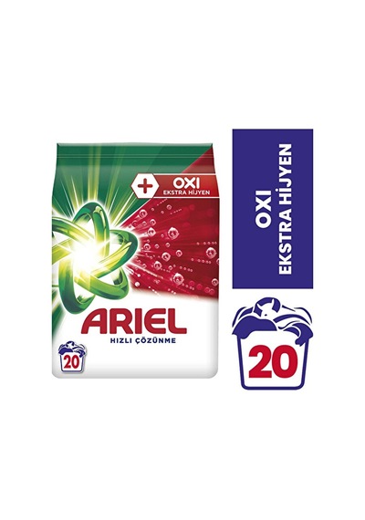 Ariel Oxi Toz Deterjan 3 Kg Beyazlar