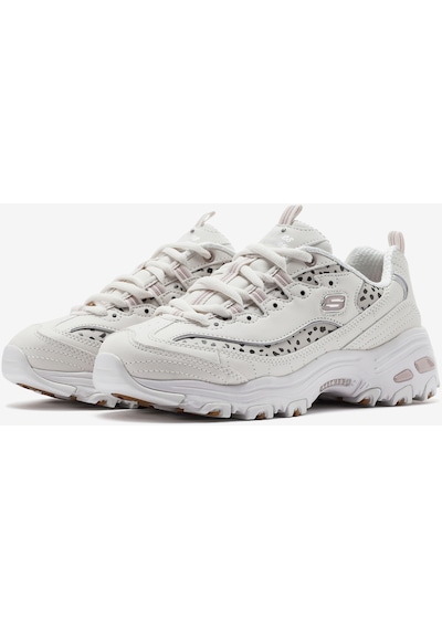 Skechers D'lites - Wildcats Kadın Beyaz Sneakers 150236 Ofpk Beyaz