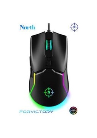 North Air Black Rgb Kablolu Profesyonel Oyuncu Mouse Diğer