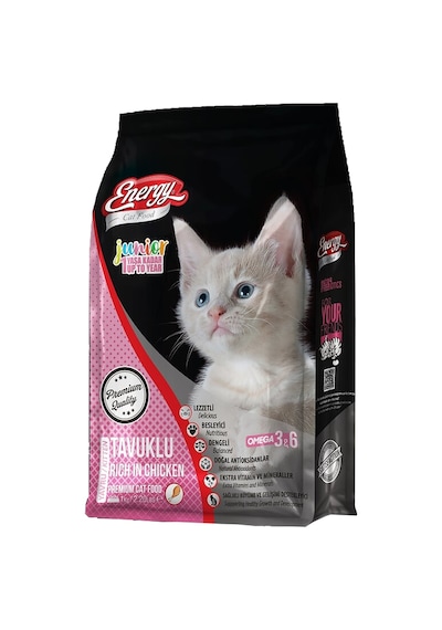 Energy Tavuklu Yavru Kedi Maması 1 KG