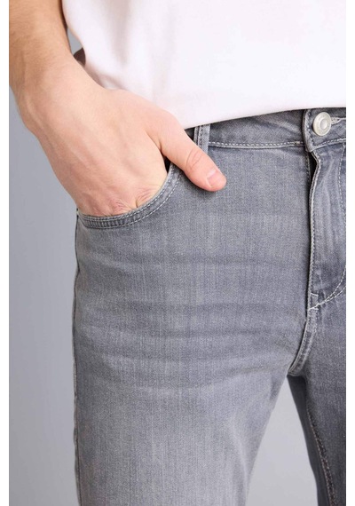 Defacto Sergio Regular Fıt Boru Paça Jean Pantolon B7349ax26spnm55 Gri-nm55
