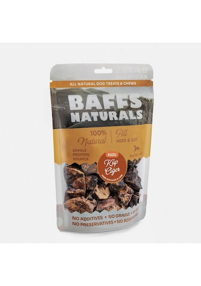 Baffs Naturals Kuzu Küp Ciğer Doğal Köpek Ödül Maması 100 G
