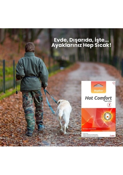 Hot-comfort 8 Saat Etkili Ayak Isıtıcı Pad 6x2'li Paket Turuncu