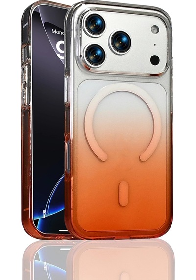 Apple iPhone Uyumlu 17 Pro Kılıf M-safe Şarj Özellikli Zore Septik Silikon Kapak Çok Renkli