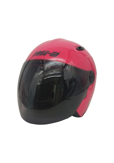 Free-M 601 Açık Kask Yarım Kask (Pembe)