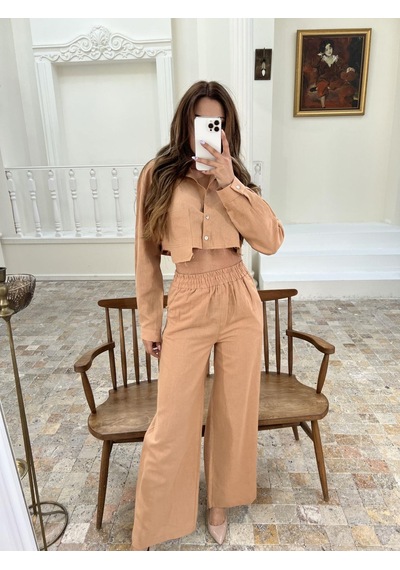 Hazego 6501 Takım-camel Çok Renkli