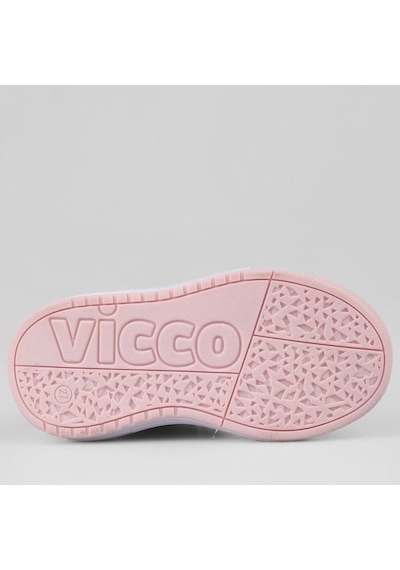 Vicco Klint Phylon Kauçuk Taban Ortopedik Işıklı Çocuk Bot Pudra