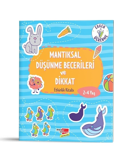 Etkinlik Kitabı Seti Eğlenceli Labirentler, Mantıksal Düşünme Becerileri Ve Dikkat, Eğitici ?