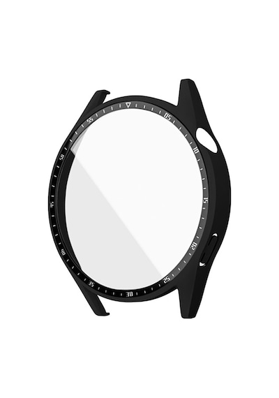 Huawei Watch Gt3 46Mm Temperli Cam Ekran Ve Kasa Koruyucu Sert Pc