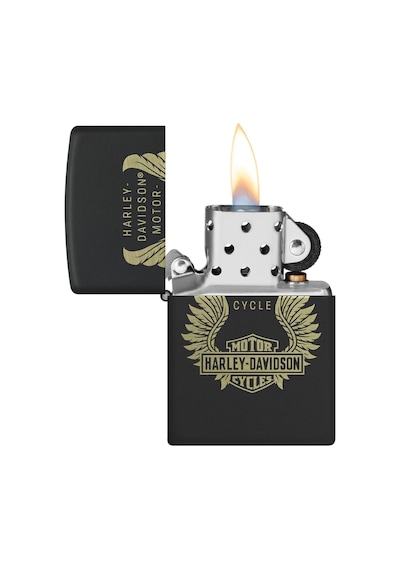 Zippo Harley Davidson Motor Cycle 218-116668 Siyah