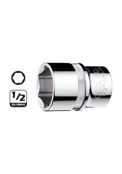 Cetaform 1/2 Lokma Anahtar 6 Altı Köşe 17 Mm