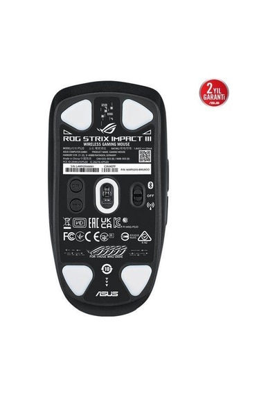 Asus Rog Strıx Impact Iıı P520 36000dpi Kablosuz Gamıng Mouse 001