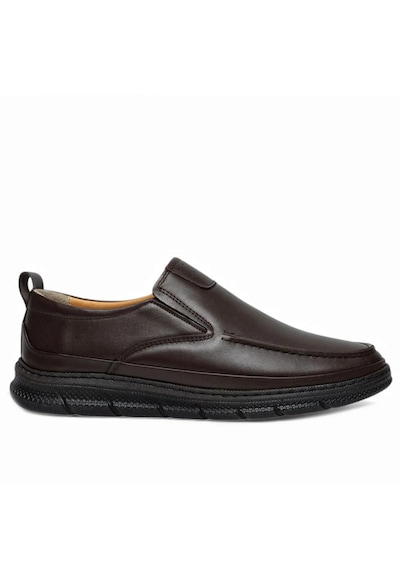 Tarzbu Erkek Deri Ortopedik Bağcıksız Loafer Ayakkabı Günlük Klasik Comfort Taban Casual Ayakkabı Tarz437 Kahverengi Tarzbu Erkek Deri Ortopedik Bağcıksız Loafer Ayakkabı Günlük Klasik Comfort Taban Casual Ayakkabı Tarz437 Kahverengi