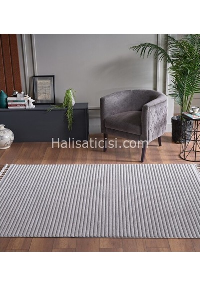 Gümüşsuyu Halı Deco Alvin 12612 Gri