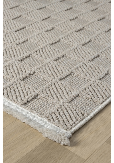Fizy Bej Multi Halı Loop Sisal Halı Modern Dokuma Oturma Odası Salon Halısı 13795b Multi