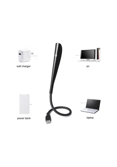 Powermaster Pm-24561 14 Ledli Siyah Esnek Usb Led Lamba