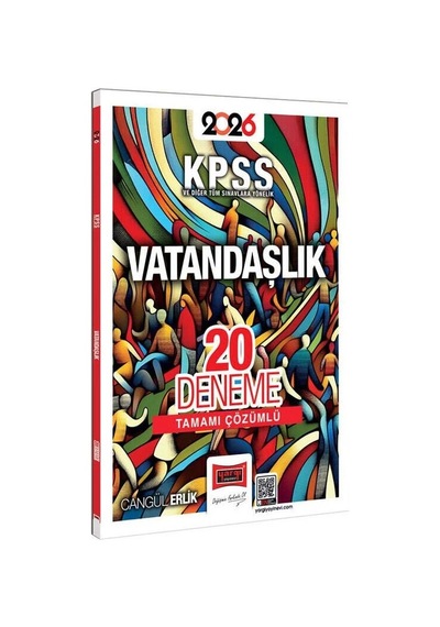 Yargı 2026 Kpss Vatandaşlık 20 Deneme Çözümlü - Cangül Erlik Yargı Yayınları