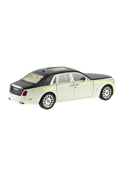 Die-cast Model1:20 Ölçek Süper Lüx Araba Metal Işıklı 26cm Siyah
