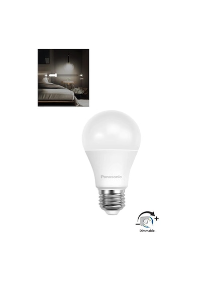 Panasonic 10,5w 75w Dim Led Ampul 4000k- Günışığı Işığı Kısalabilen Lamba