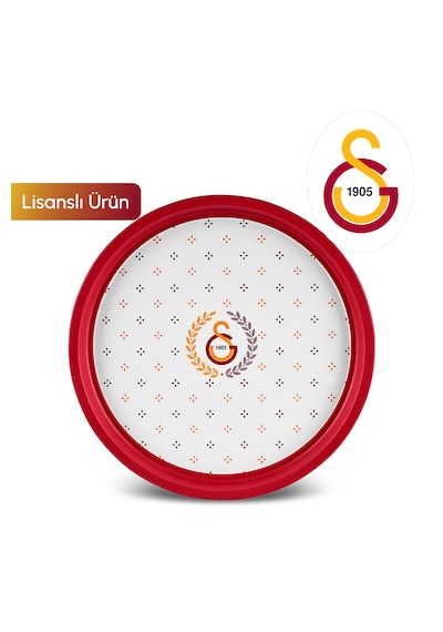 Karaca X Taraftar Lisanslı Metal Tepsi 34 Cm Kırmızı