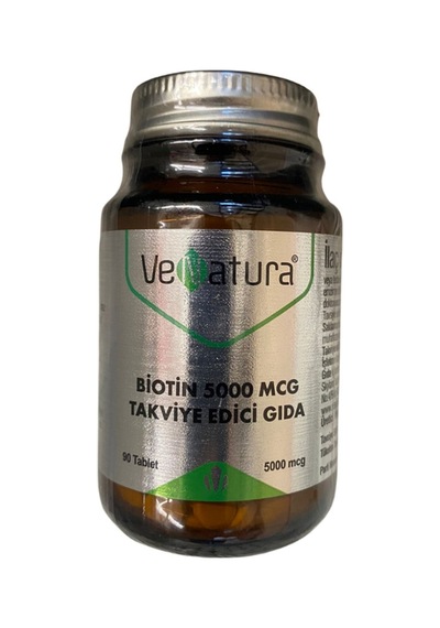 Venatura Biotin 5000 Mcg 90 Tablet (8683229901031)