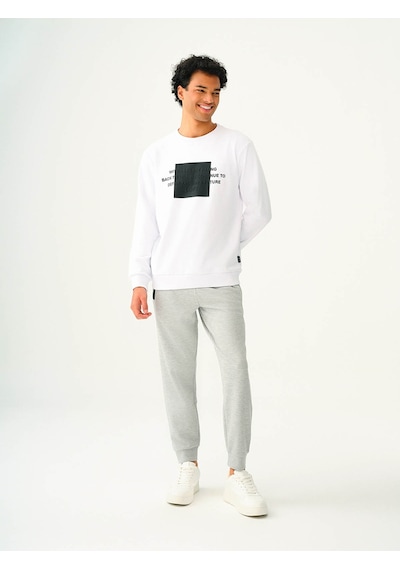 Loft Erkek Sweatshirt Beyaz Lf2037095 25kp69000084 P69100 Beyaz