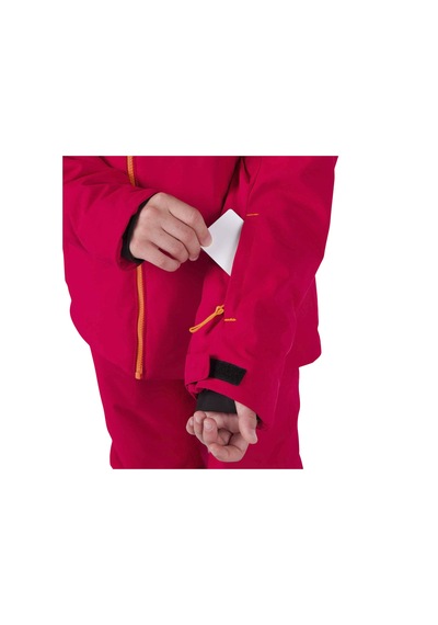 Rossıgnol Rossignol Jr Strawpile Unisex Çocuk Kırmızı Kayak Ceketi Rrd Kırmızı